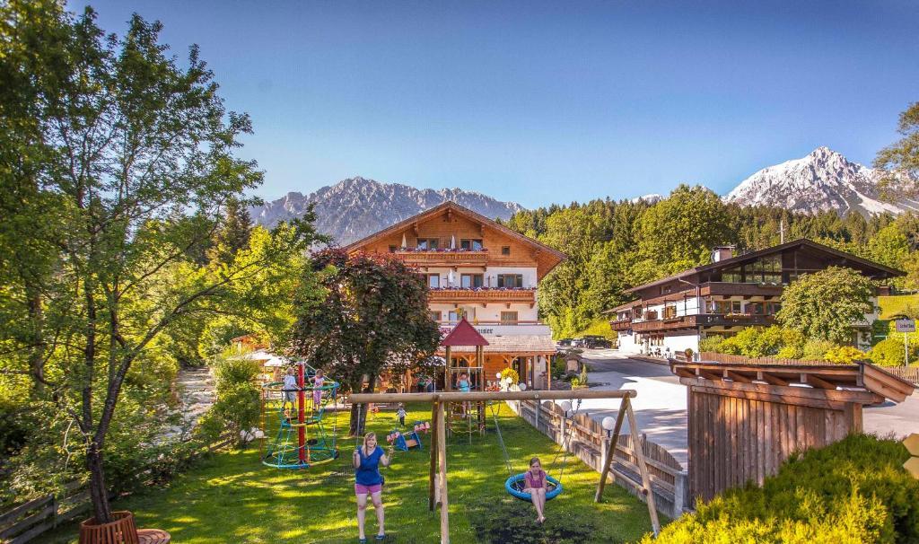Gasthof Zum Wilden Kaiser Шефау ам Вилден Кайзер Екстериор снимка